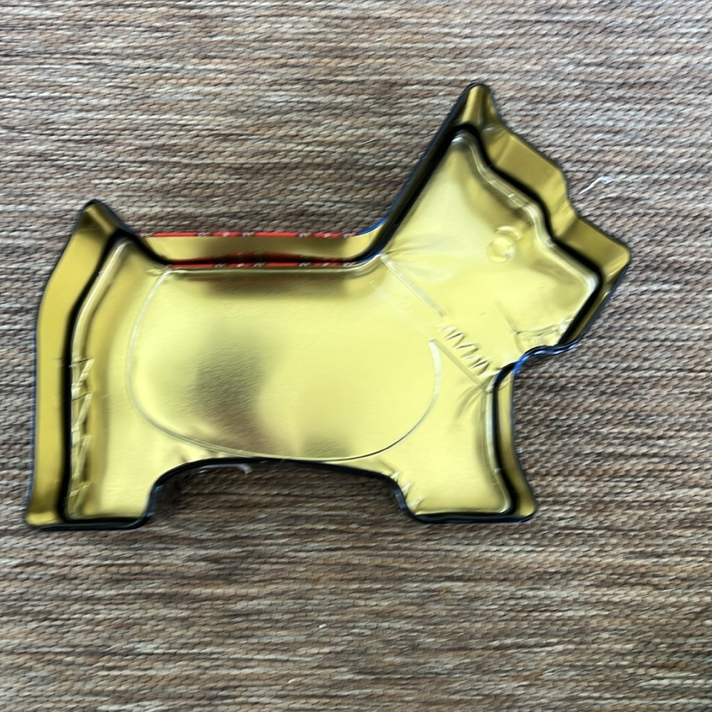 Scotty Dog-Shaped Tin Container - Picture 3 of 3